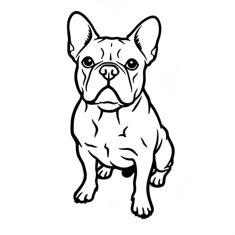 Pumpkin stencil made from the photo